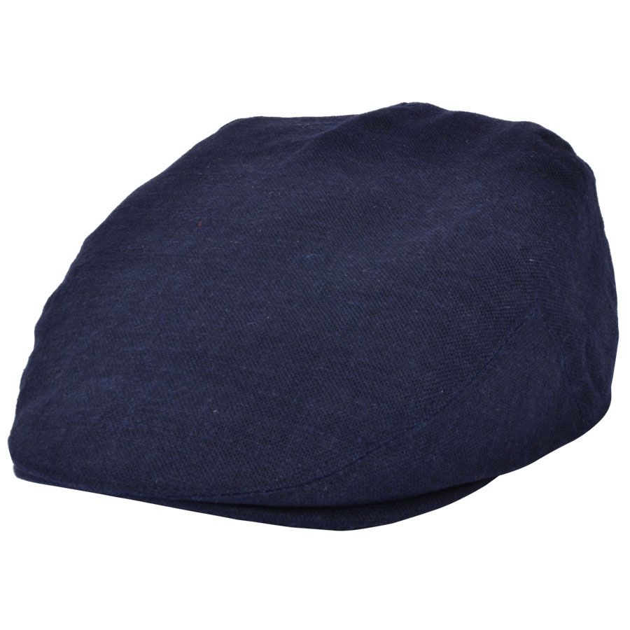 Kids G&H Linen Flat Cap