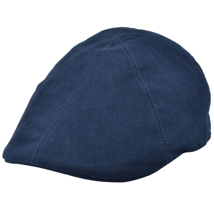 G&H Linen Duckbill 6-Panel Flat Cap