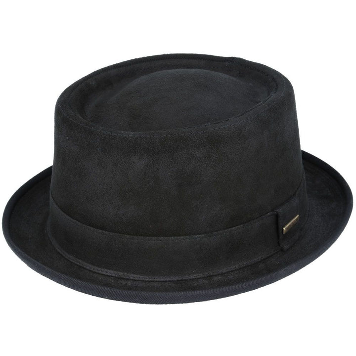 Bullantic - Gladwin Bond Leather Pork Pie Hat