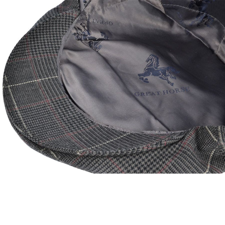 G&H Check Flat Cap