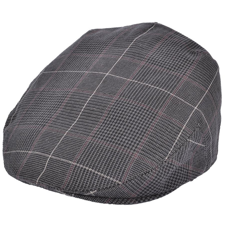 G&H Check Flat Cap