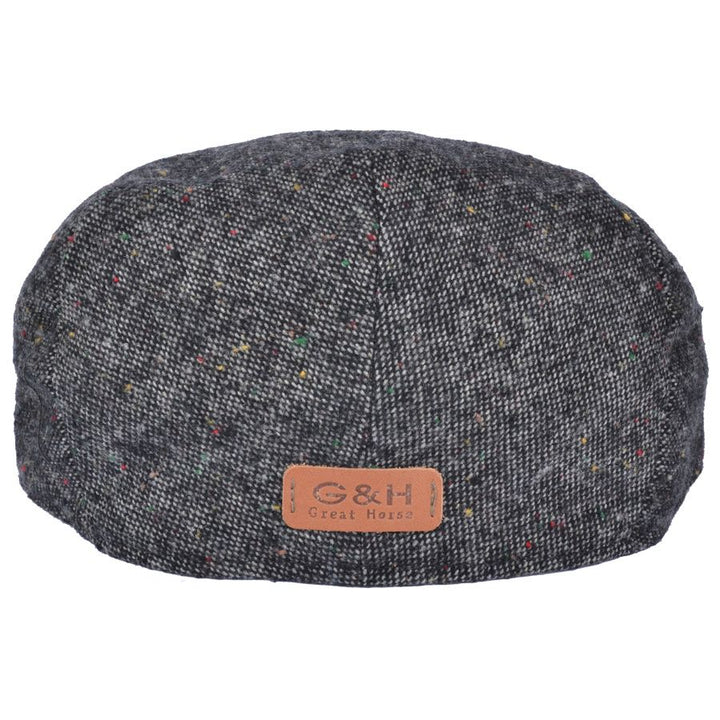 G&H Salt & Pepper Flat Cap