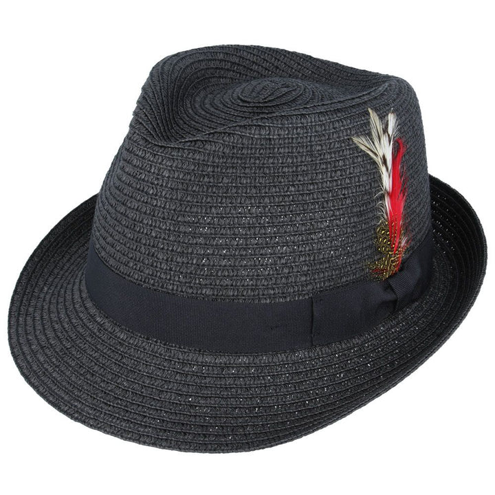 Maz Summer Straw Trilby Hat