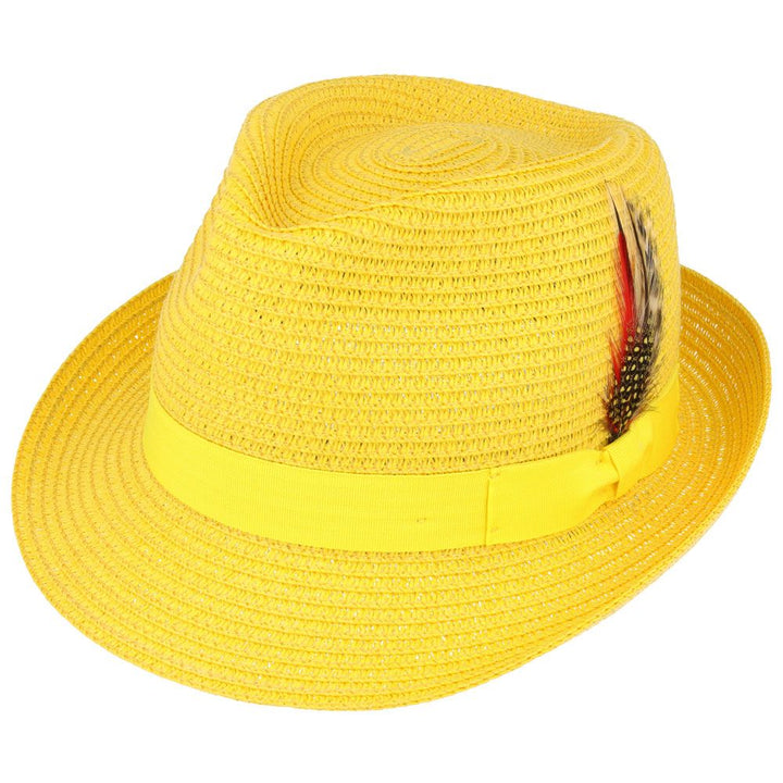 Maz Summer Paper Straw Trilby Hat