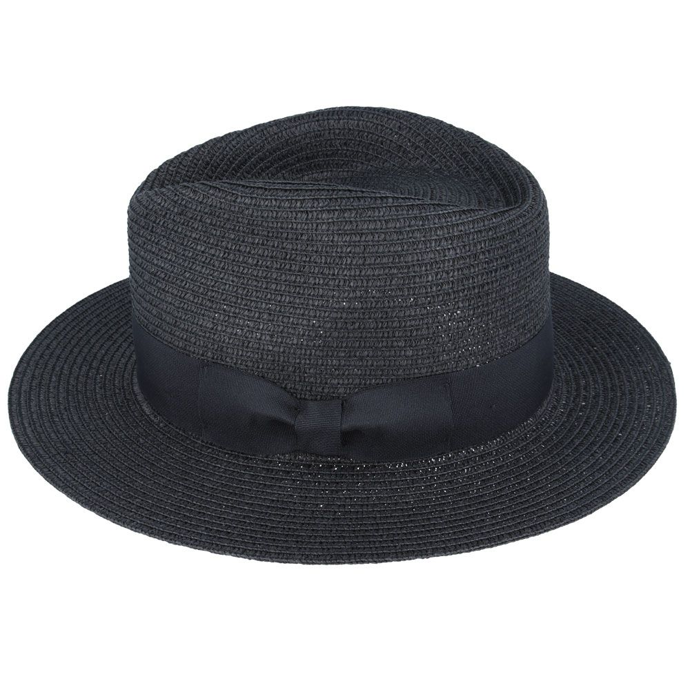 Maz Summer Paper Straw Fedora Hat