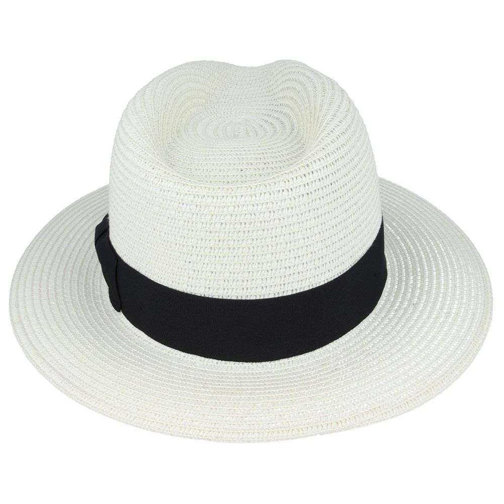 Maz Summer Paper Straw Fedora Hat