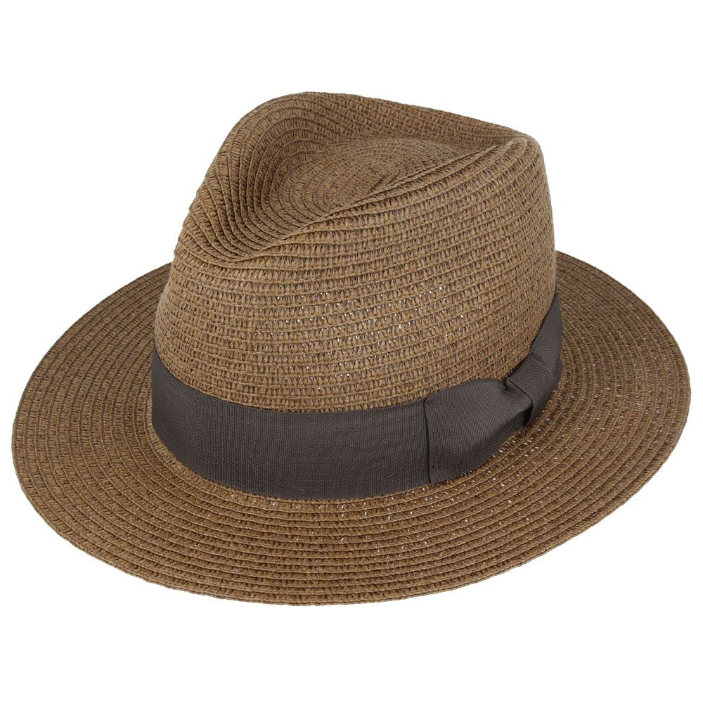 Maz Summer Paper Straw Fedora Hat