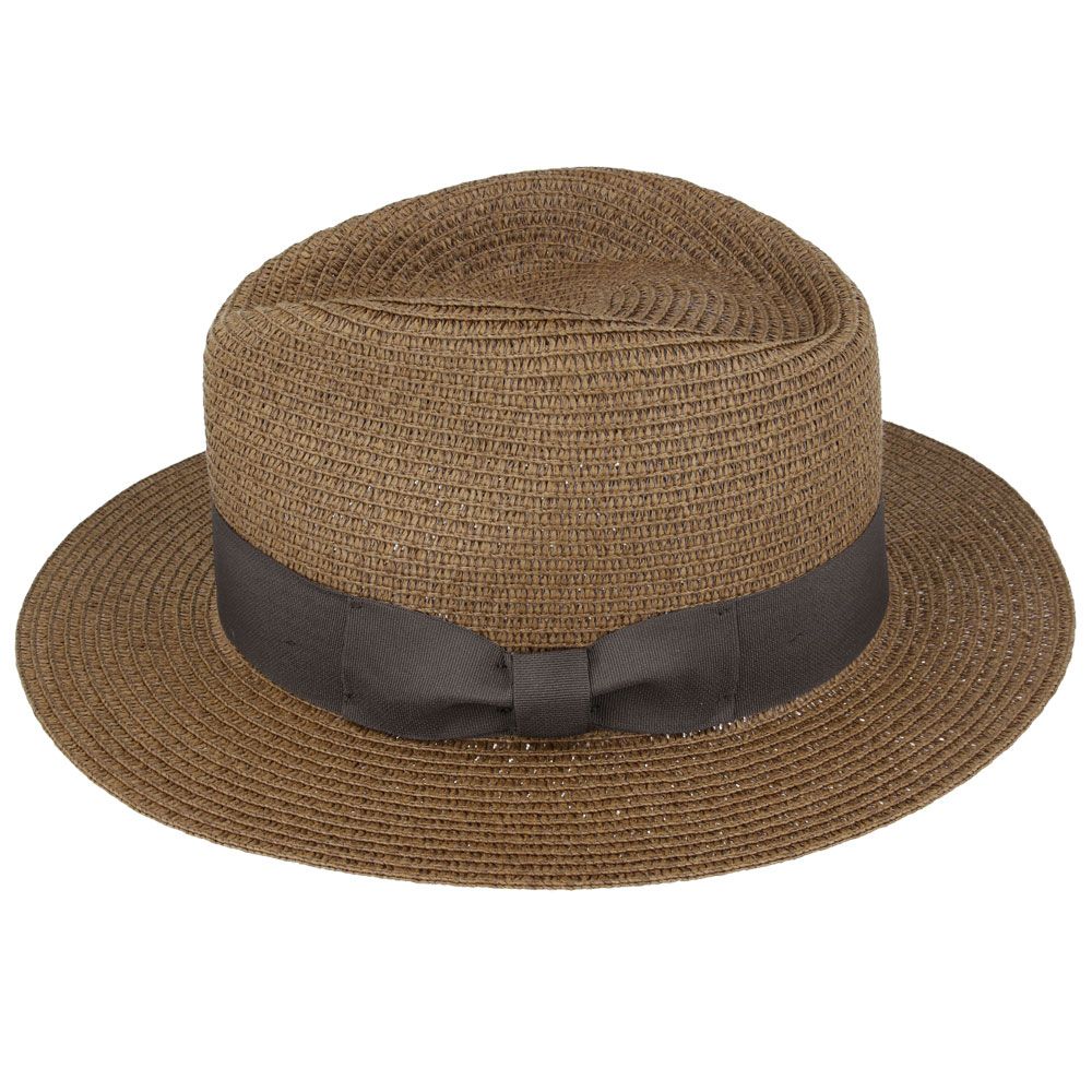 Maz Summer Paper Straw Fedora Hat