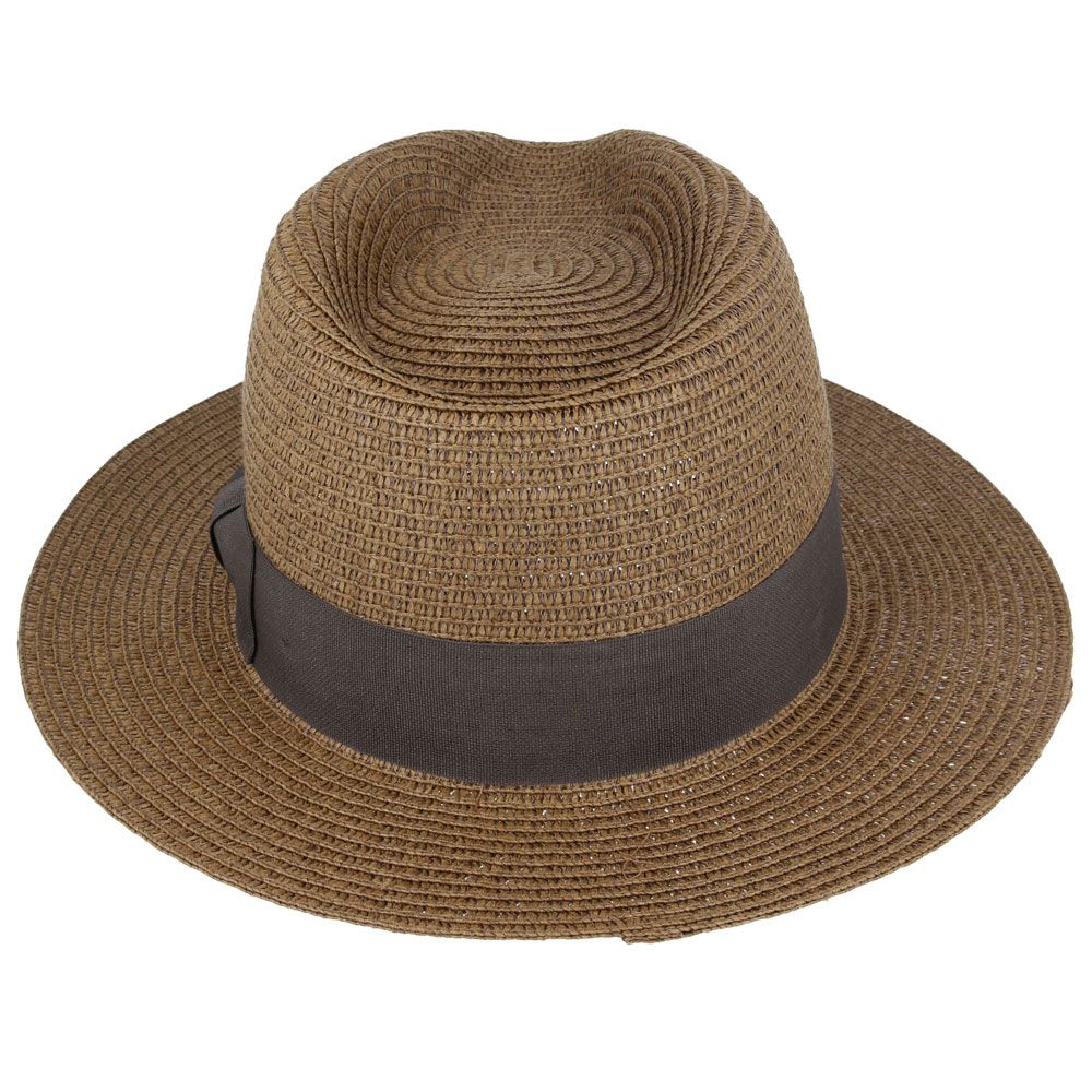 Maz Summer Paper Straw Fedora Hat