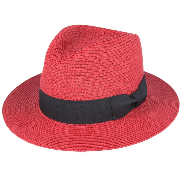 Maz Summer Paper Straw Fedora Hat