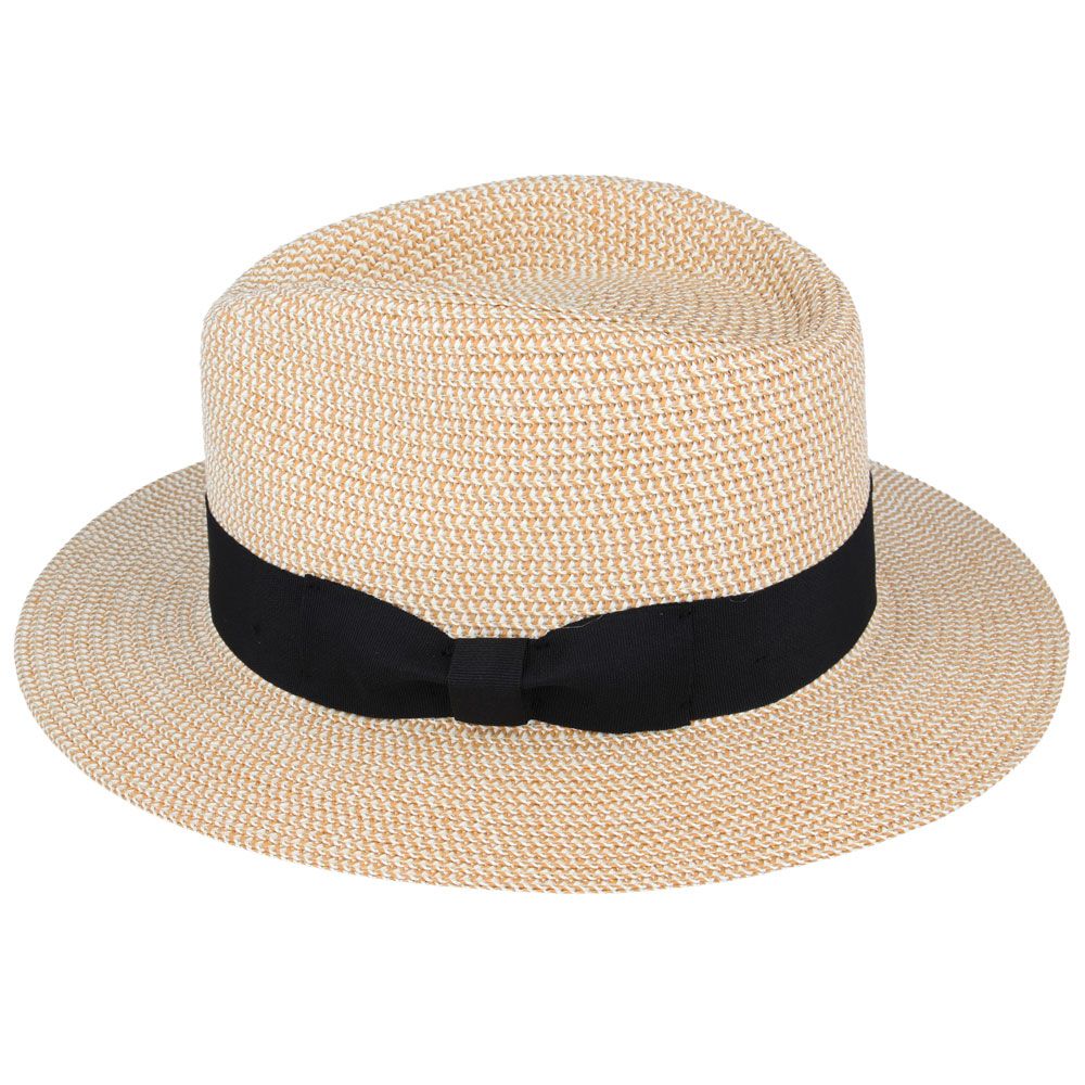 Maz Summer Paper Straw Fedora Hat