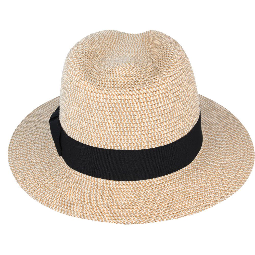 Maz Summer Paper Straw Fedora Hat