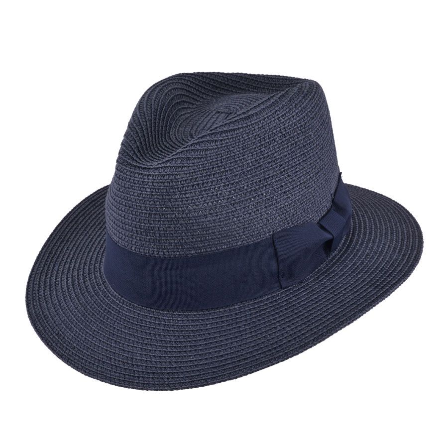 Maz Summer Paper Straw Fedora Hat