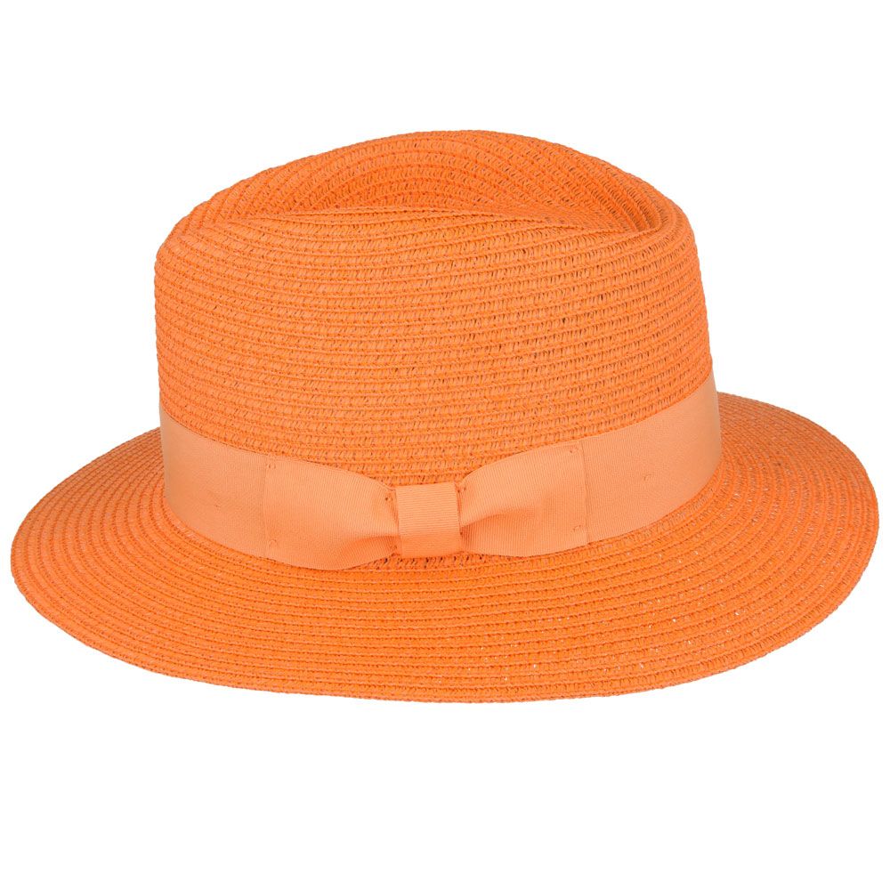 Maz Summer Paper Straw Fedora Hat