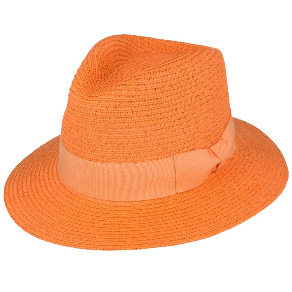 Maz Summer Paper Straw Fedora Hat