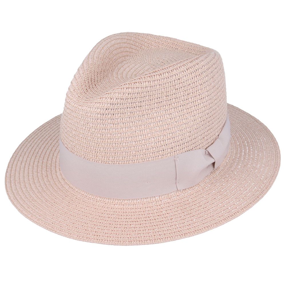 Maz Summer Paper Straw Fedora Hat