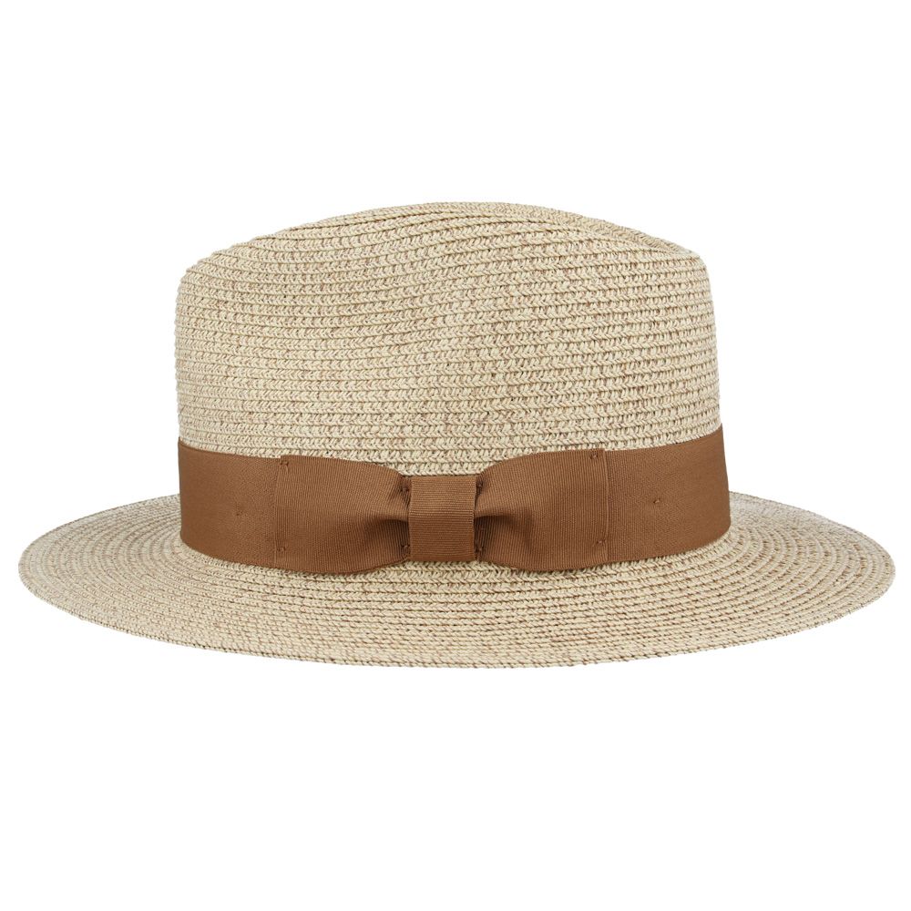 Maz Summer Paper Straw Fedora Hat