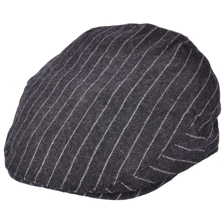 G&H Pinstripe Flat Cap