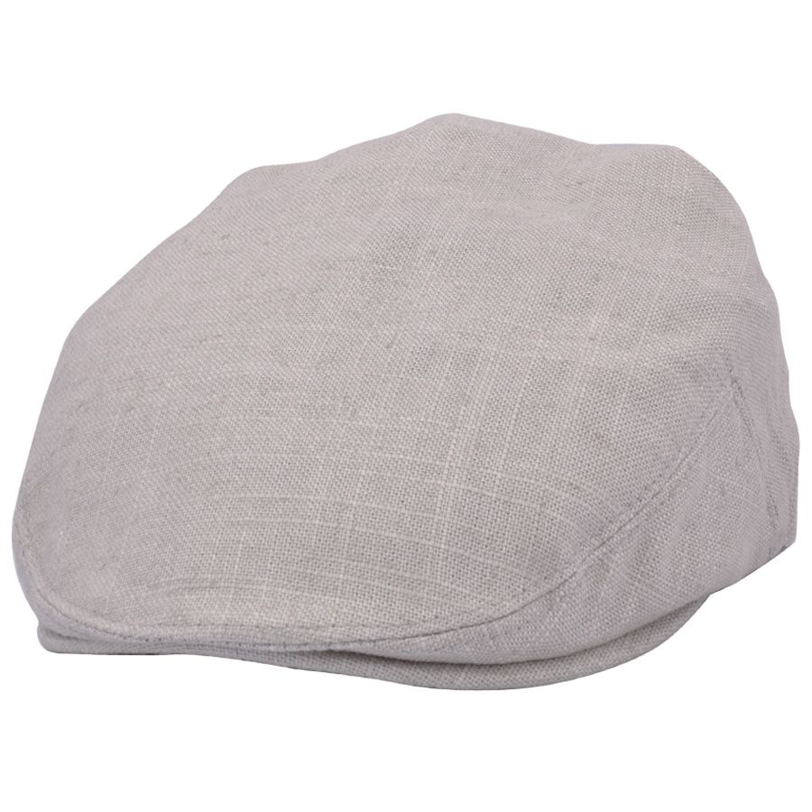 Kids G&H Linen Flat Cap