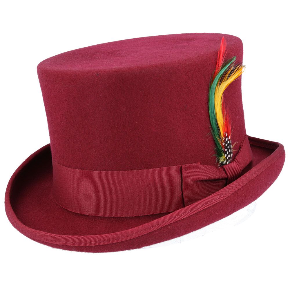 Maz Wool Felt Top Hat