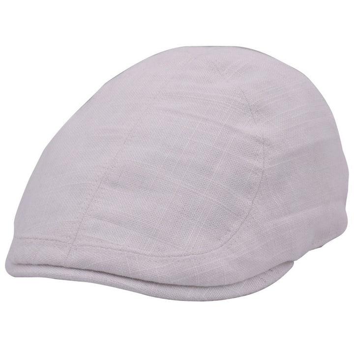 G&H Linen Duckbill 6-Panel Flat Cap