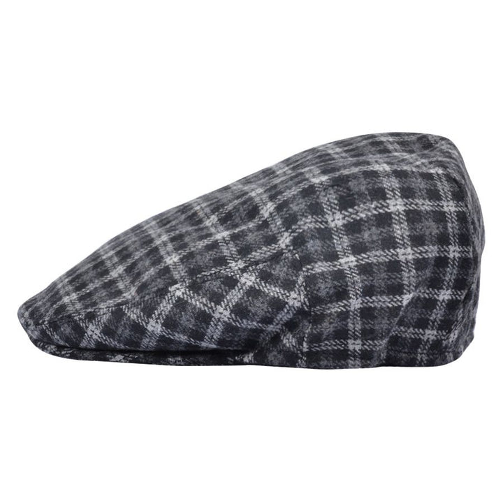 Maz Tweed Check Flat Cap