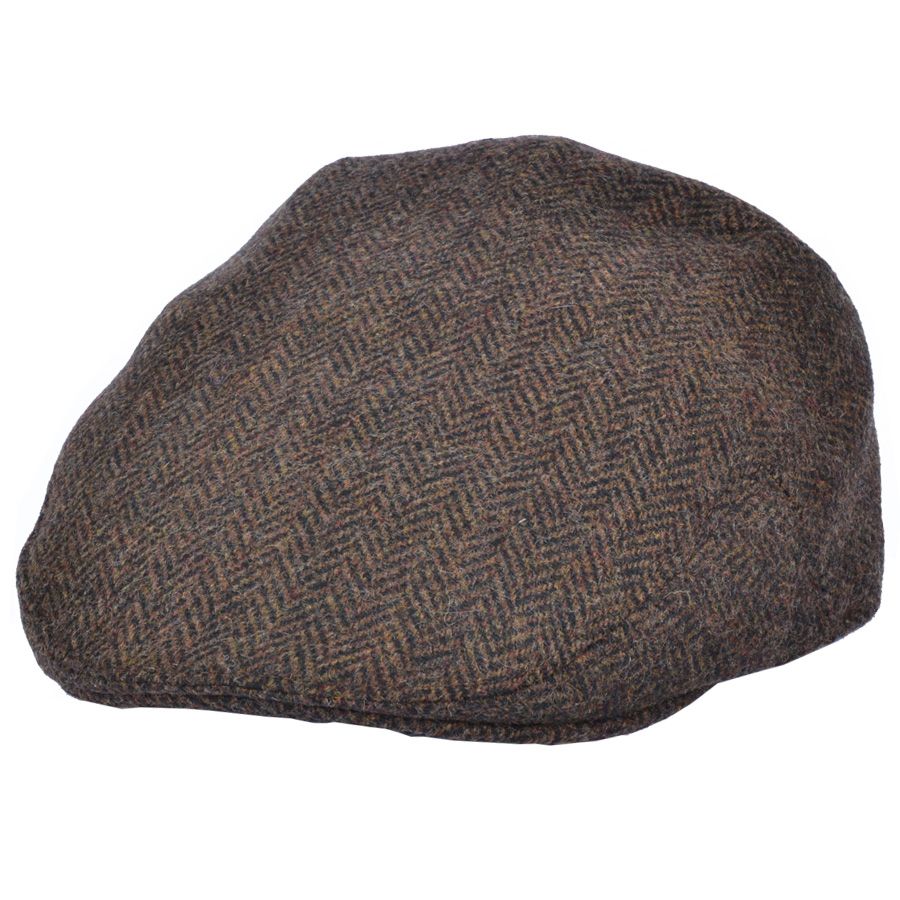 G&H Herringbone Flat Cap