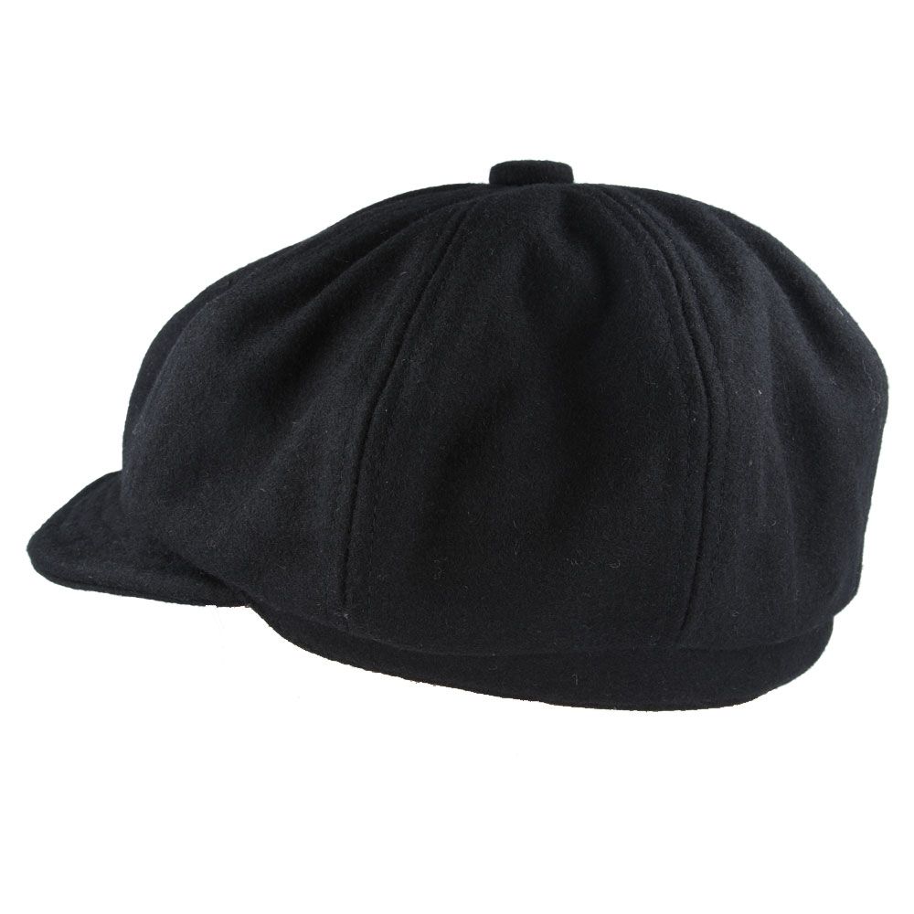 Bullantic - Gladwin Bond Shapeable Wool Newsboy Cap