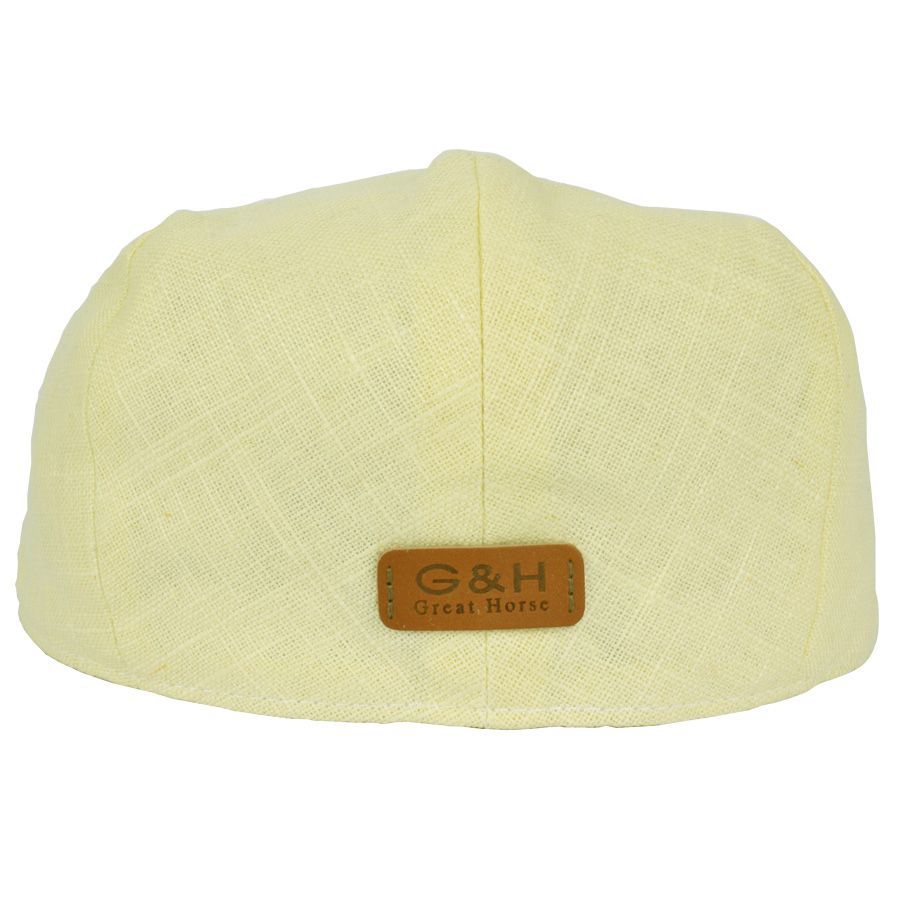 Kids G&H Linen Flat Cap