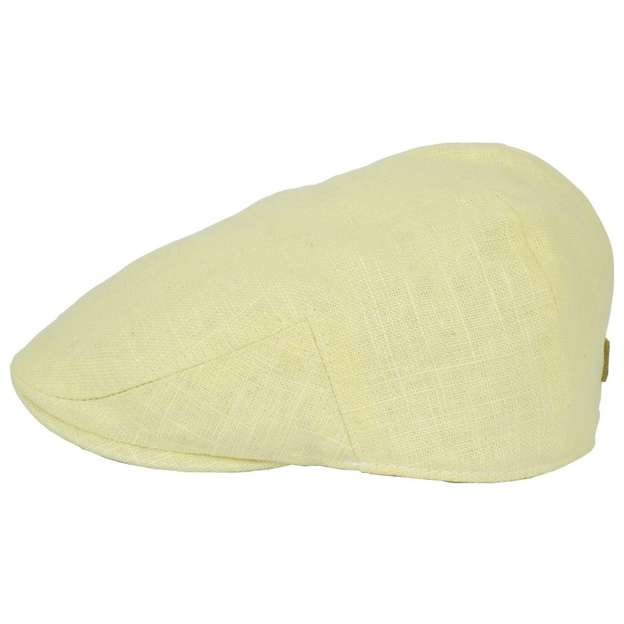 Kids G&H Linen Flat Cap